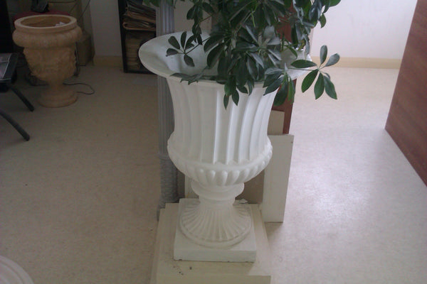 Flutted Urn